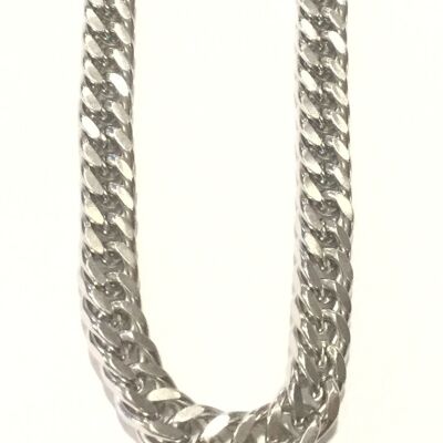 Collier Acier Inoxydable - Argent Extra Large
