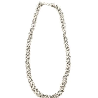 Chunky Rope Halskette - Silber