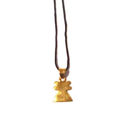 Collier avec Pendentif Figurine - Or