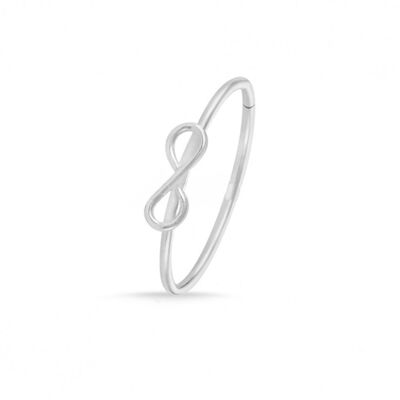 Sterling Silver Nose and Ear Piercing - Silver Infinite