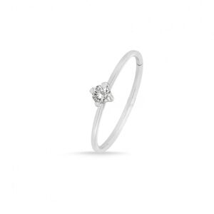 Piercing Nez et Oreille Argent Massif - Diamant Argent