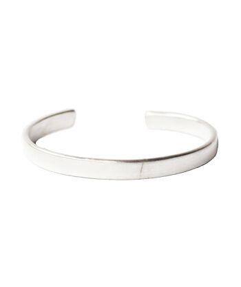 Bracelet Jonc Simple - Argent Petit 1