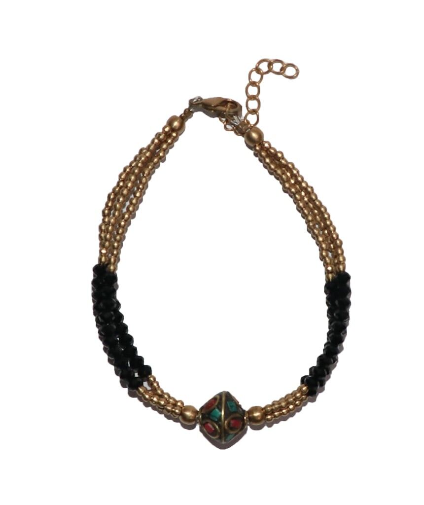 Bracelet Perlé - Violet