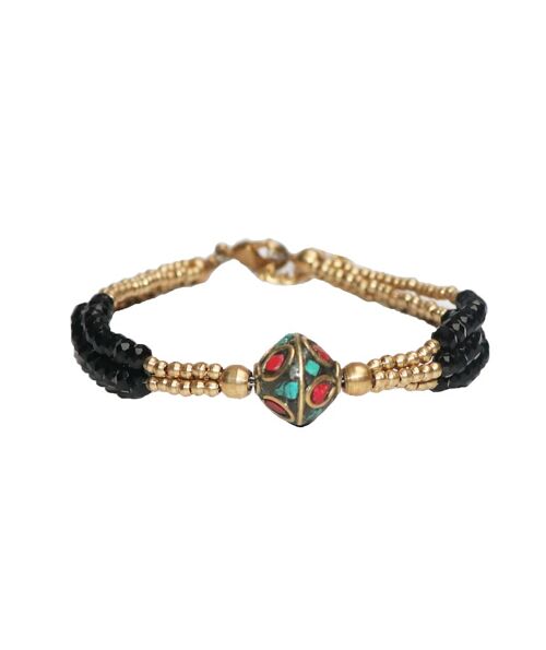 Beaded Bracelet - Black