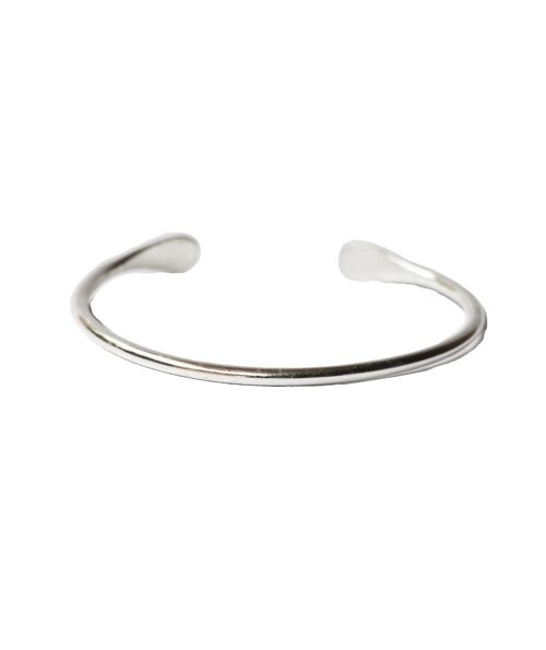 Classic Bangle Bracelet - Silver