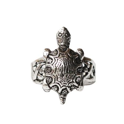 Turtle Ring - Silver