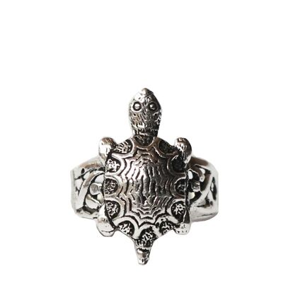 Turtle Ring - Silver