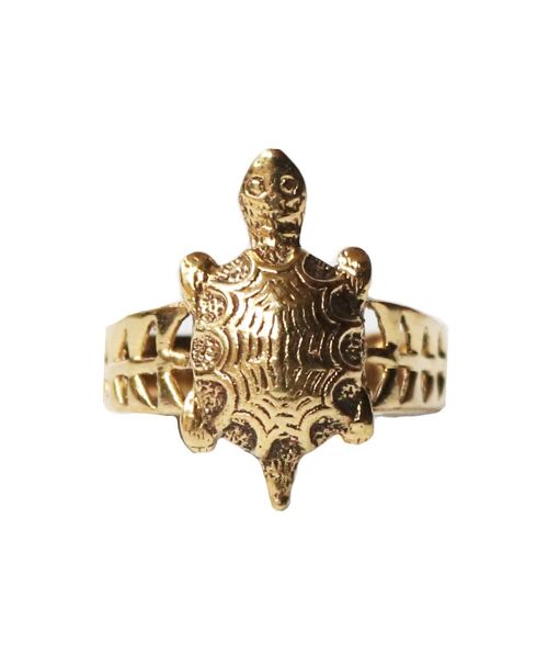 Turtle Ring - Gold