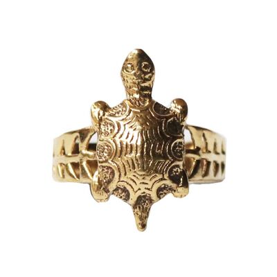 Turtle Ring - Gold