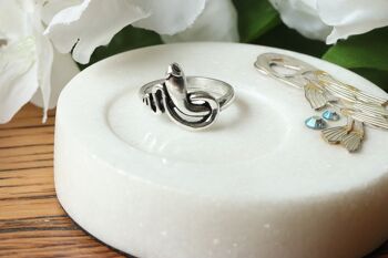 Bague Wrap Serpent - Argent 1