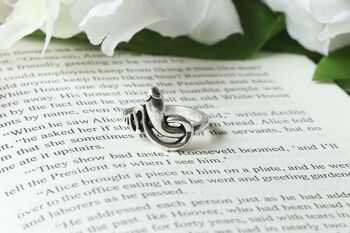 Bague Wrap Serpent - Argent 4