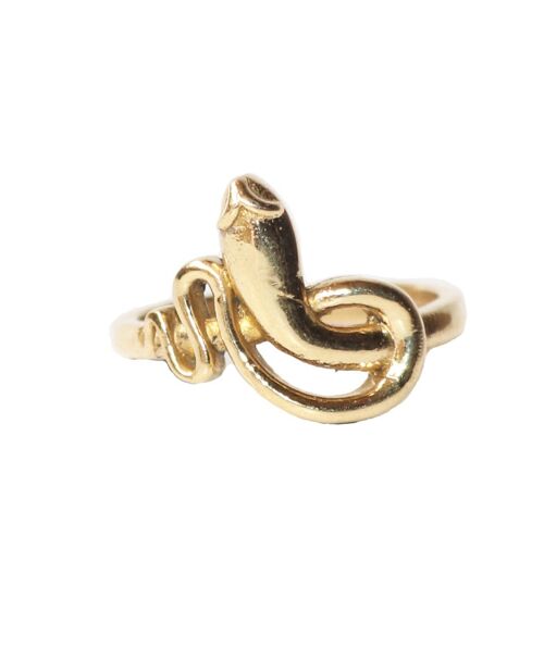 Wrap Snake Ring - Gold