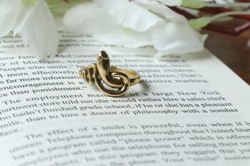 Bague Wrap Serpent - Or 3