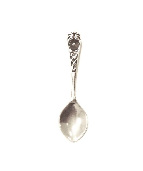 Spoon Pendant - Silver