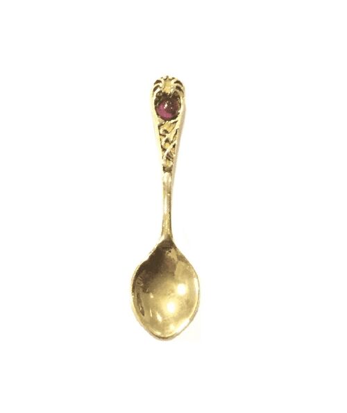 Spoon Pendant - Gold