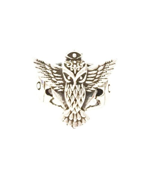 Premium Sterling Silver Owl Ring