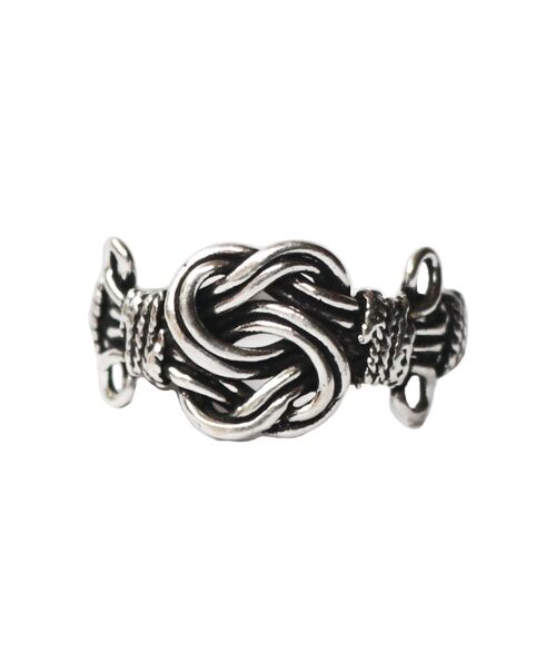 Knotted Ring - Silver