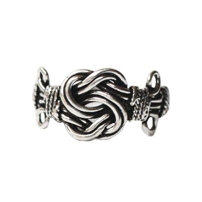 Knotted Ring - Silver