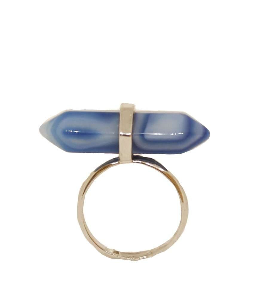Boho Stone Ring - Blue