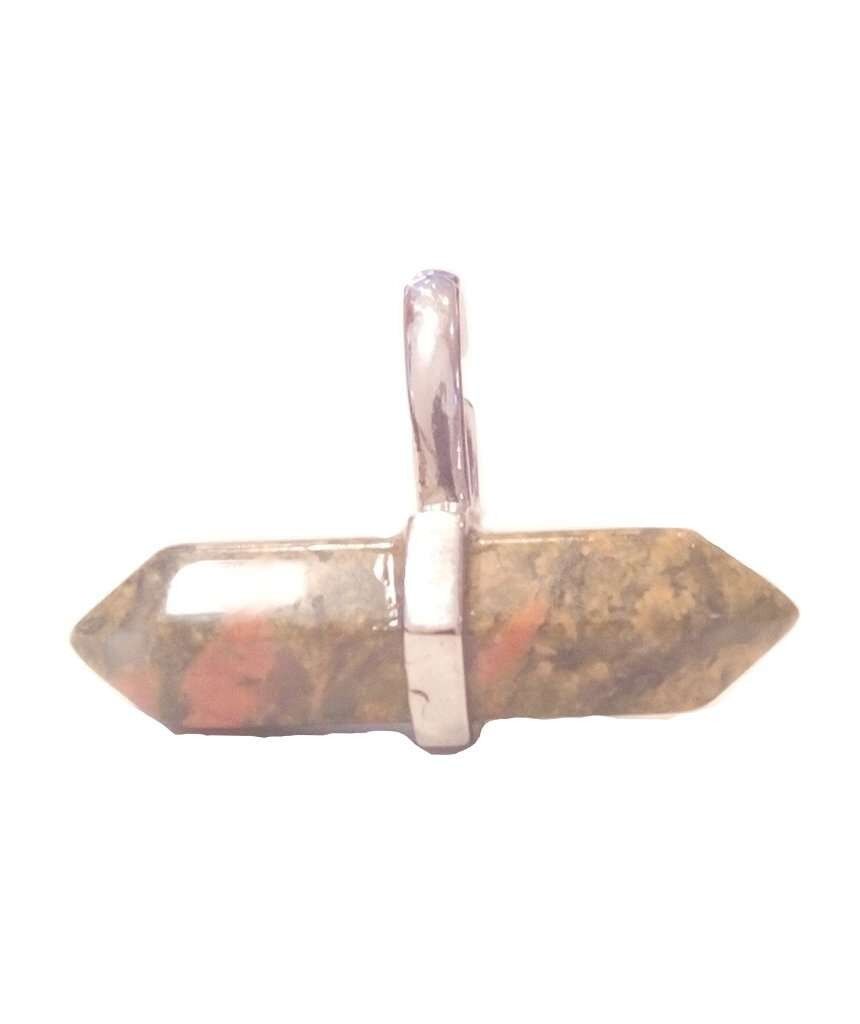 Boho Steinring - Grün & Braun