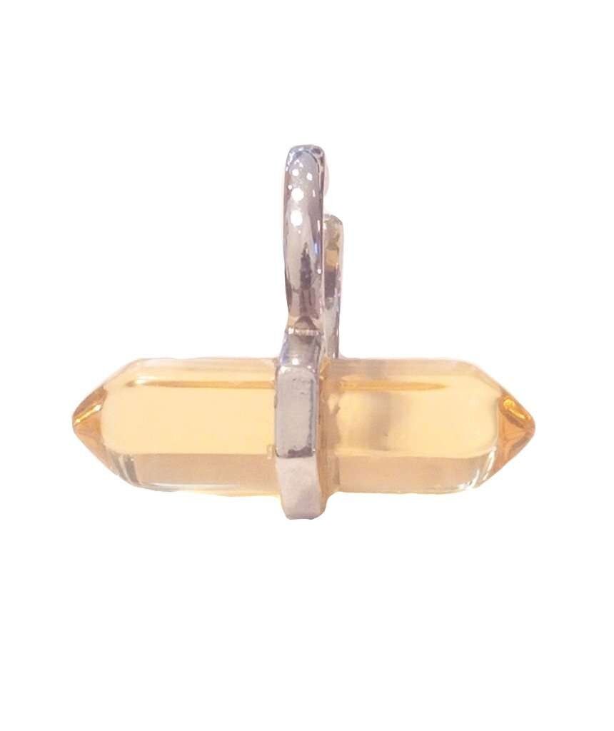 Boho Steinring - Gelb