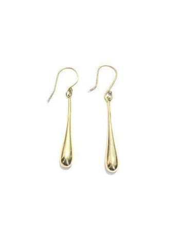 Boucles d'oreilles en forme de larme - Or 3