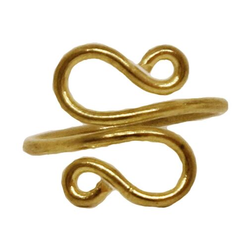 Swirl Ring - Gold