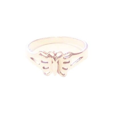 Premium Sterling Silver Butterfly Ring