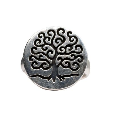 Premium-Silber-Baum des Lebens-Ring