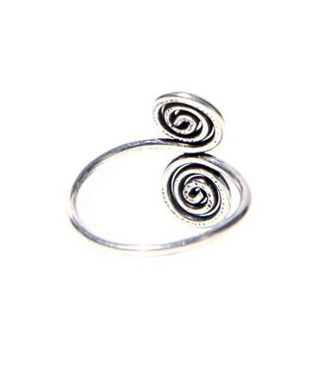 Bague Amulette Réglable - Argent 7