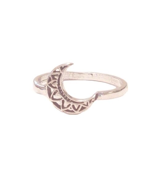 Moon Ring - Silver