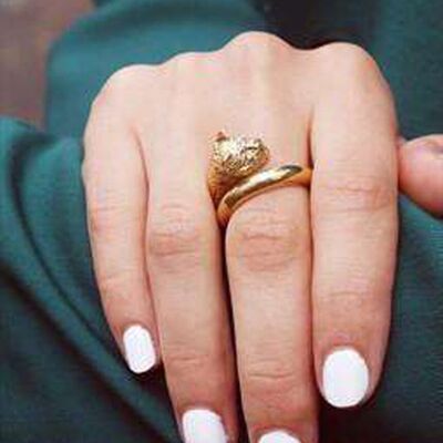 Leopard Ring - Gold