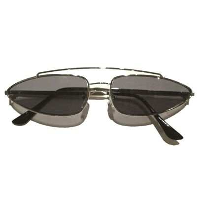 Vintage Sunglasses - Black & Silver