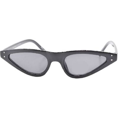 Stilvolle Retro-Sonnenbrille - Schwarz