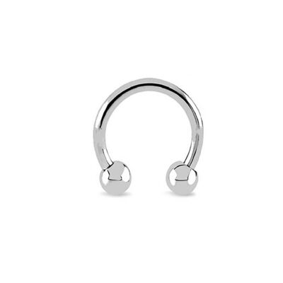 Stainless Steel BCR & CBB Body Jewellery - Silver 8mm