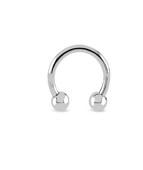 Stainless Steel BCR & CBB Body Jewellery - Silver 10mm