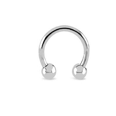 Stainless Steel BCR & CBB Body Jewellery - Silver 10mm