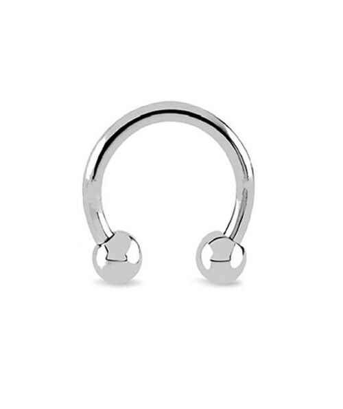 Stainless Steel BCR & CBB Body Jewellery - Silver 12mm