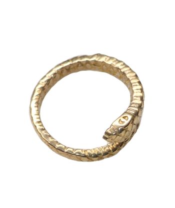 Bague Serpent Ajustable Élégante - Argent 6