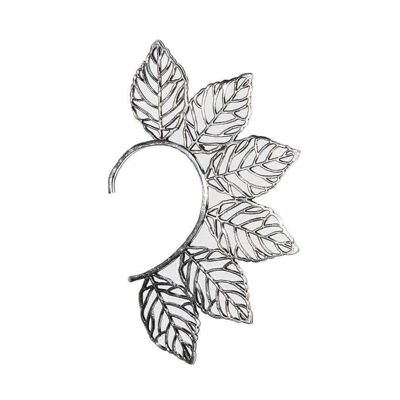 Bijou d'Oreille Feuille - Argent