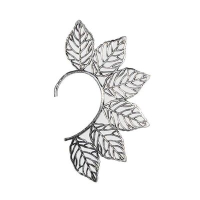 Leaf Ear Cuff - Silver