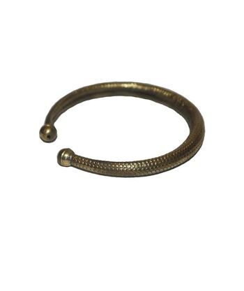 Bracelet Classique En Peau De Serpent - Argent 10