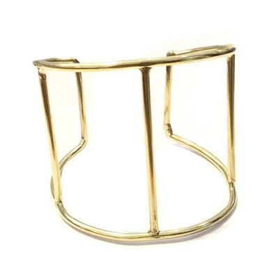 Cage Cuff Bracelet - Gold