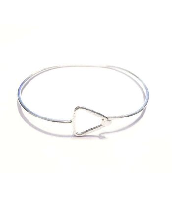 Bracelet Triangle Simple - Argent 1