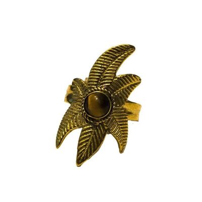 Flower Ring - Grey