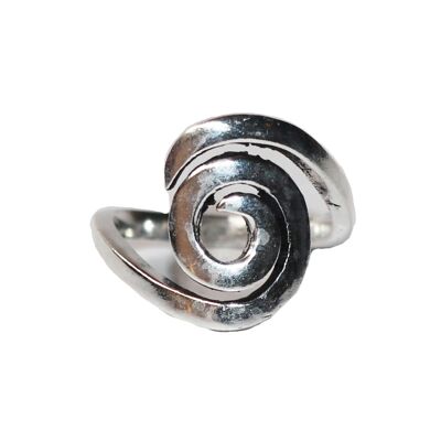 Eye Swirl Ring - Silver