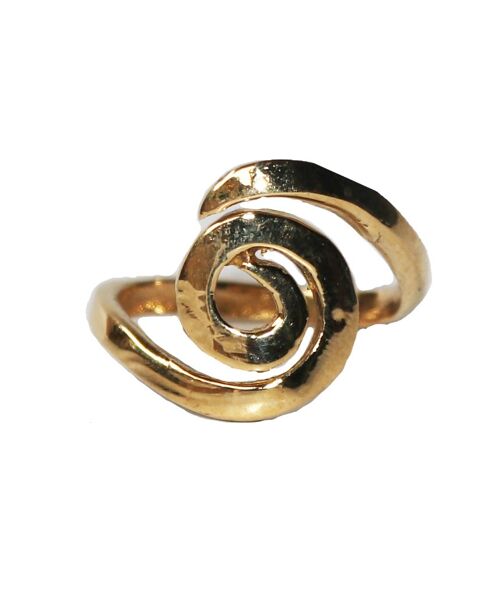 Eye Swirl Ring - Gold