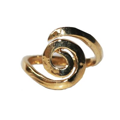 Eye Swirl Ring - Gold