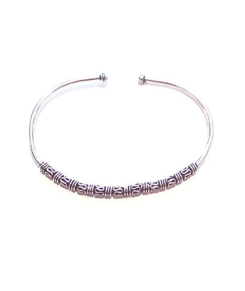 Bali Style Bracelet - Silver