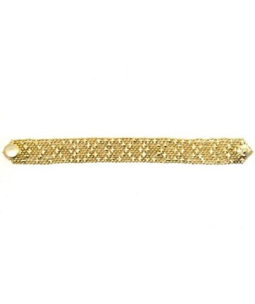 Gold Chainmail Bracelet - Small